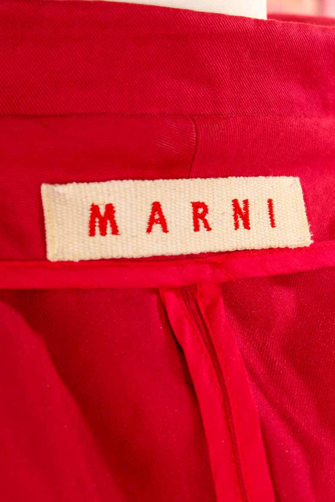 MARNI Wickeljacke rot