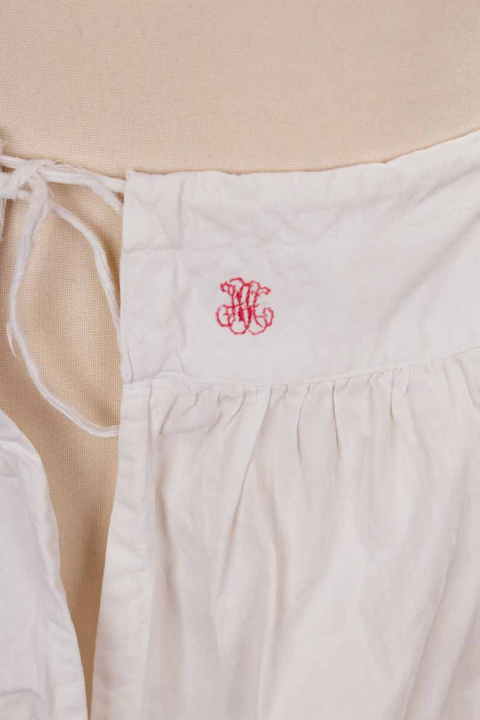 antike Beinlinge Monogramm HH