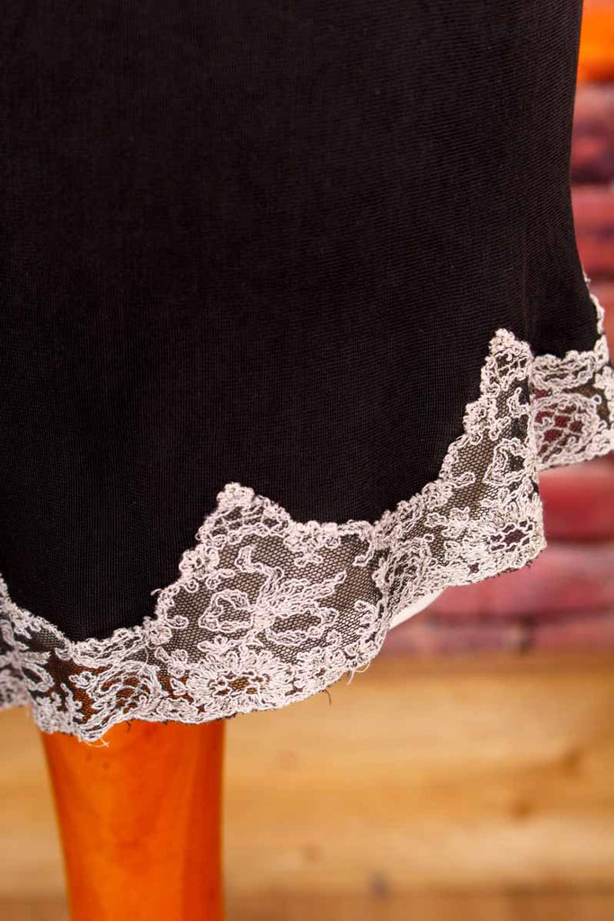 Unterhose schwarz Charmeuse