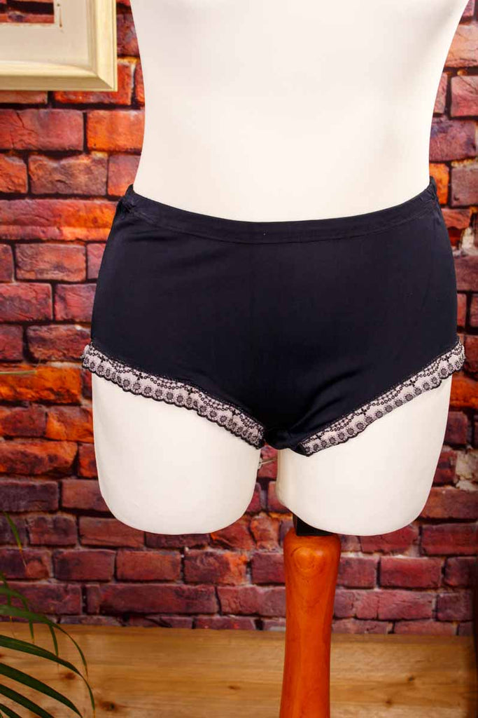 Unterhose Charmeuse schwarz
