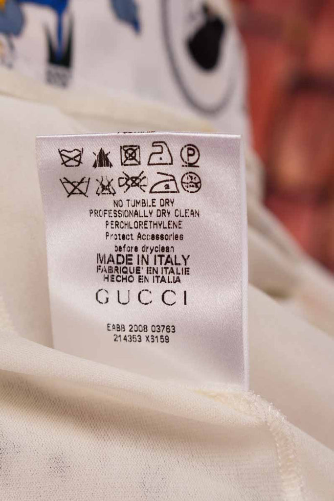 GUCCI Sommerkleid White Tattoo