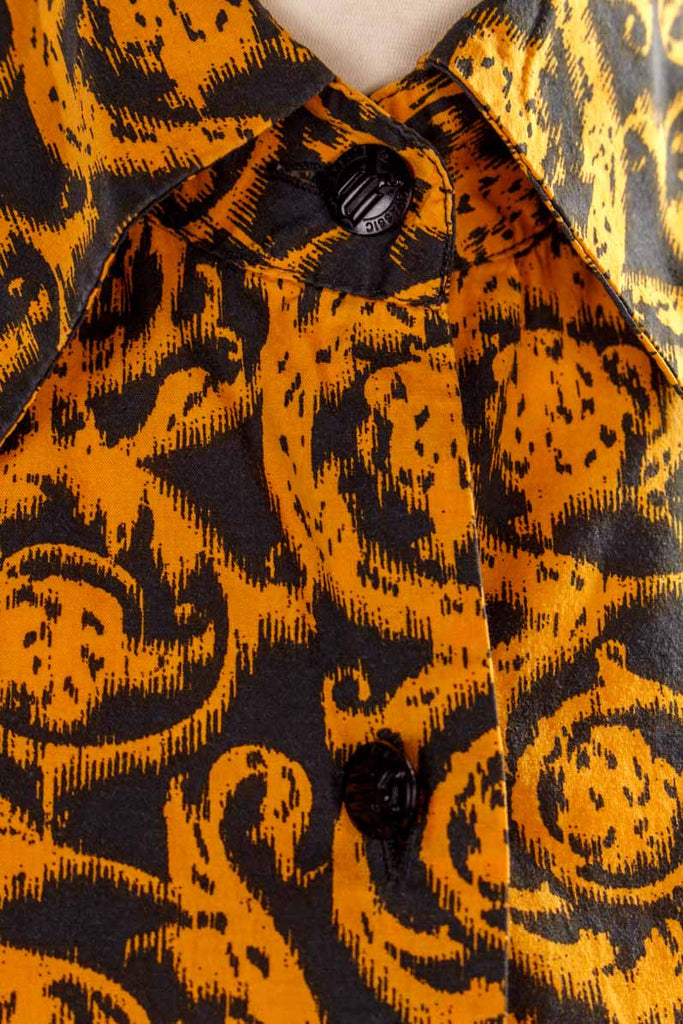 Vintage VERSACE CLASSIC Bluse gold