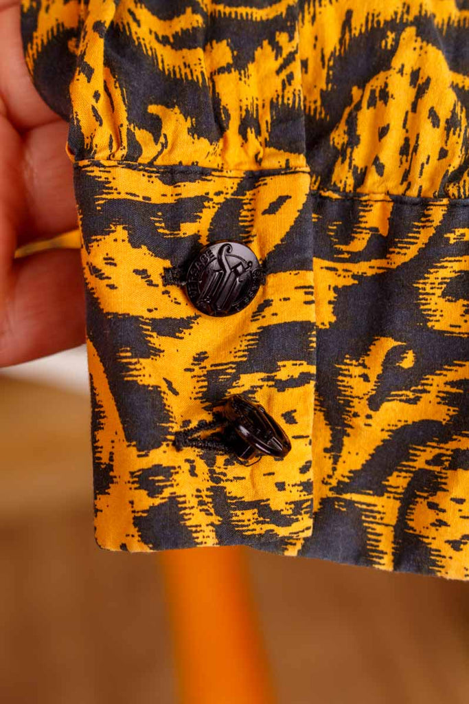 Vintage VERSACE CLASSIC Bluse gold