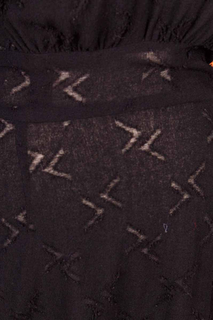 40er Jahre Kleid schwarz Spitze