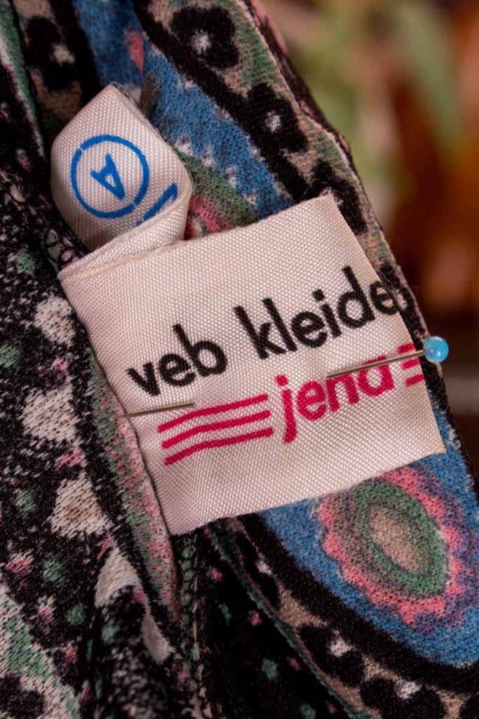 70s Kleid bunt Paisley