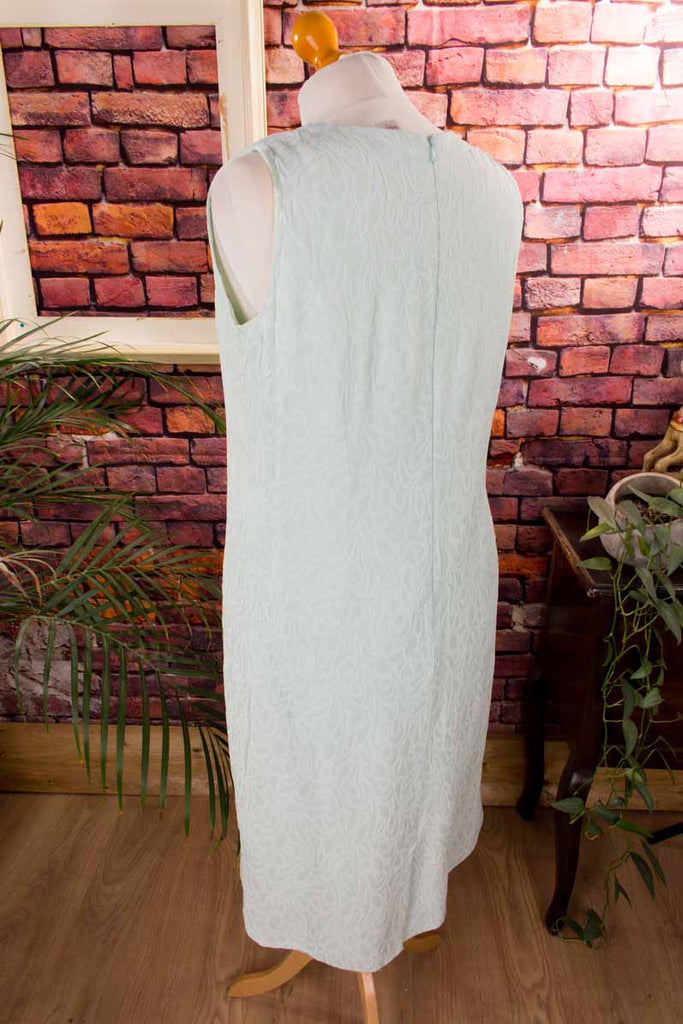festliches Kostüm Kleid + Tunika türkis