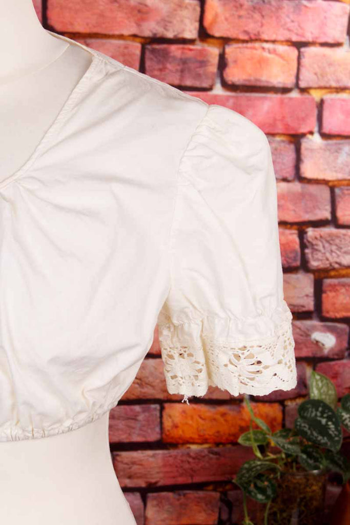 Dirndl Bluse creme