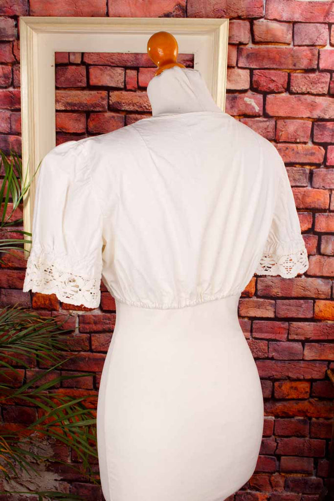 Dirndl Bluse creme