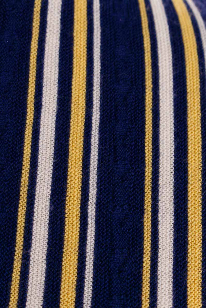 60s Strick Top Streifen