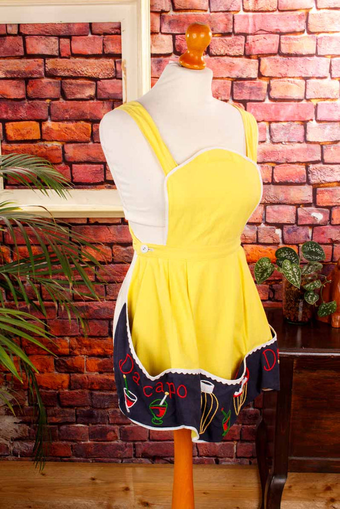 50s Servierschürze Eiscafé