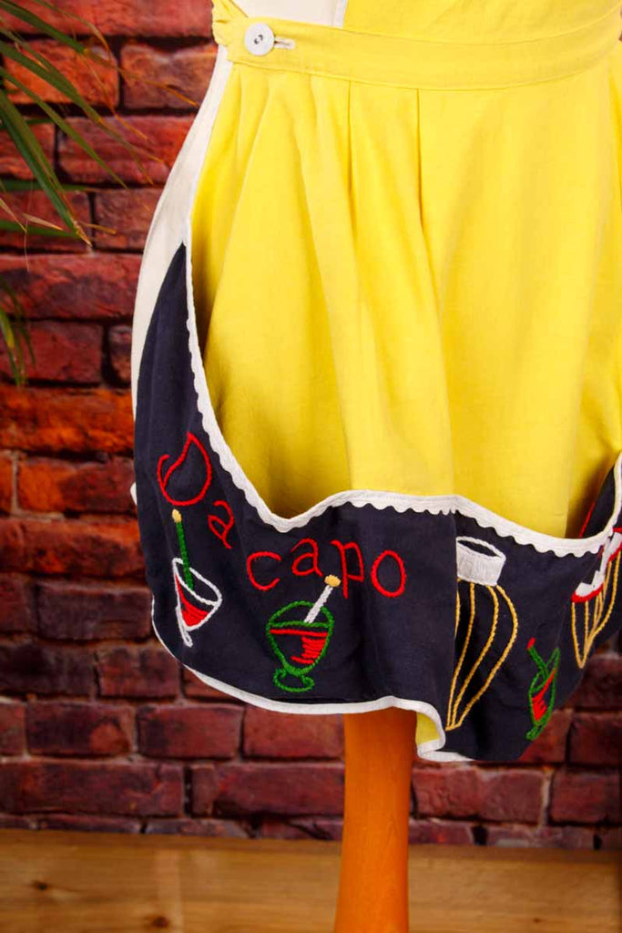 50s Servierschürze Eiscafé