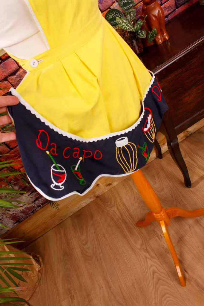 50s Servierschürze Eiscafé