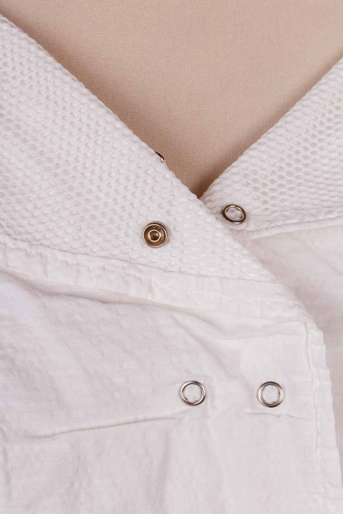 80er Jahre Top weiß