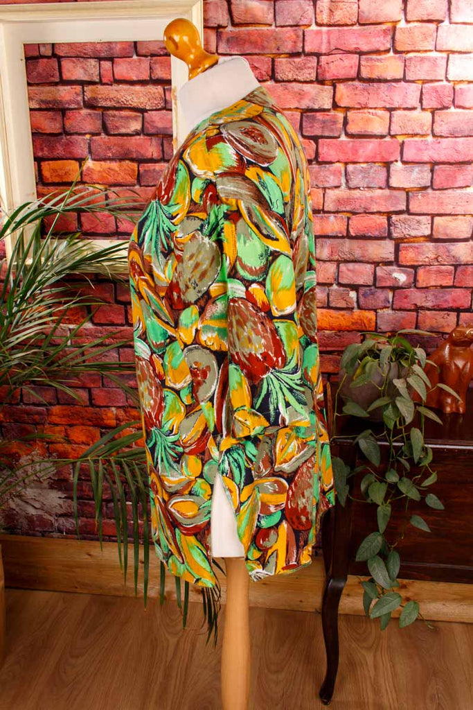 Viskose Top Früchtemuster