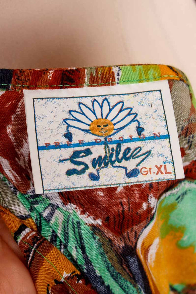 Viskose Top Früchtemuster