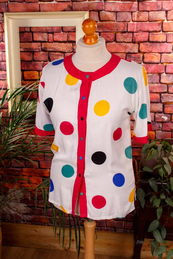 90s Sommertop Punkte