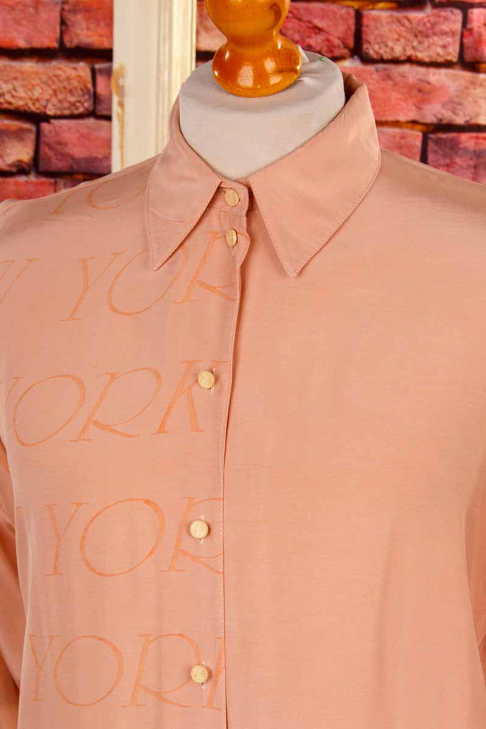 Langbluse apricot Viskose