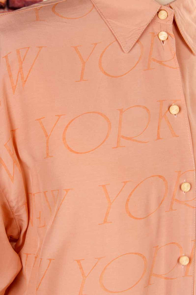 Langbluse apricot Viskose