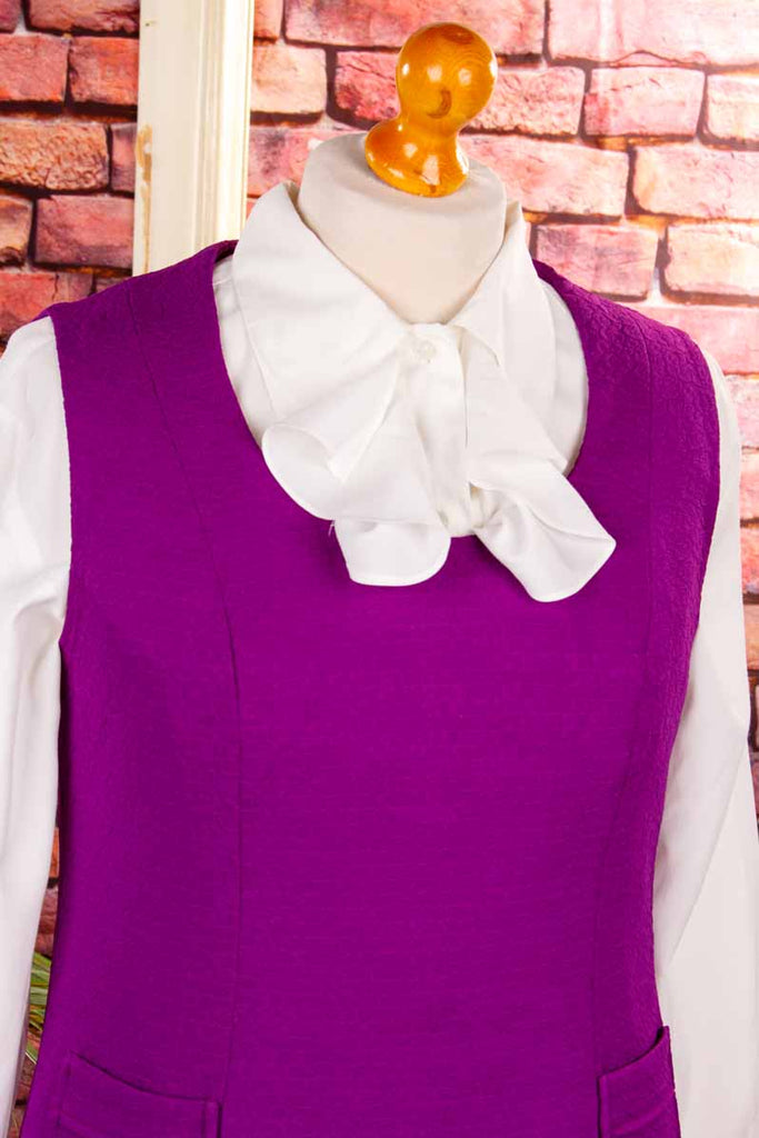 60s Schlager Kleid lila