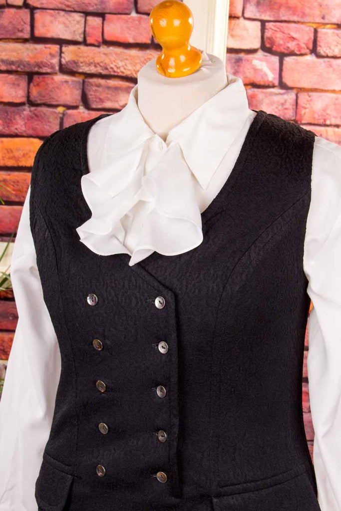 60s Schlager Kleid schwarz