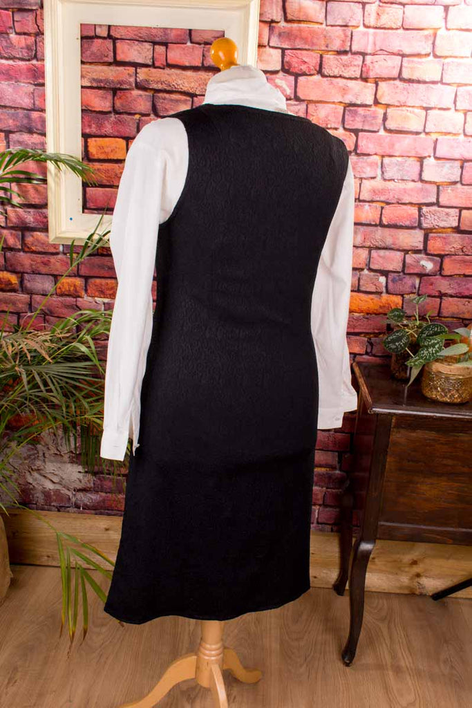 60s Schlager Kleid schwarz