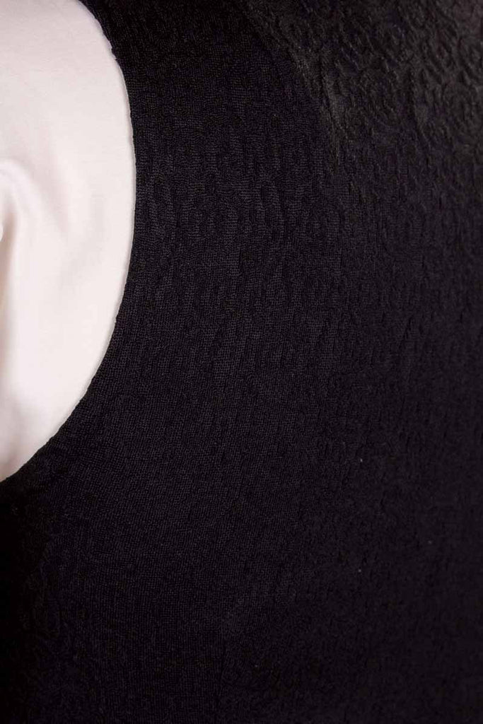 60s Schlager Kleid schwarz