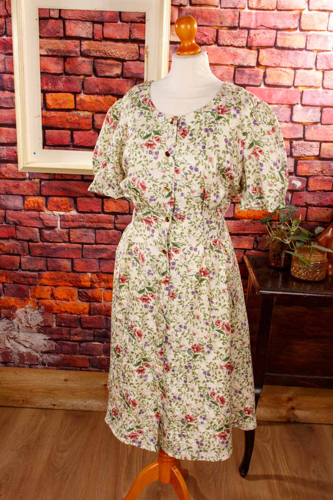 Boho Seidenkleid Millefleurs