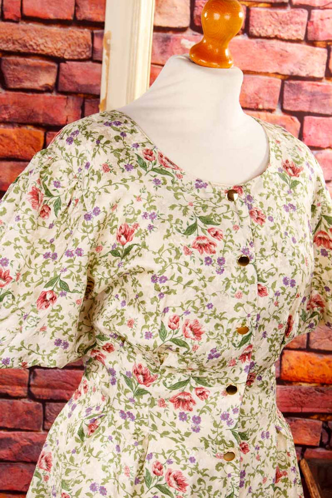 Boho Seidenkleid Millefleurs