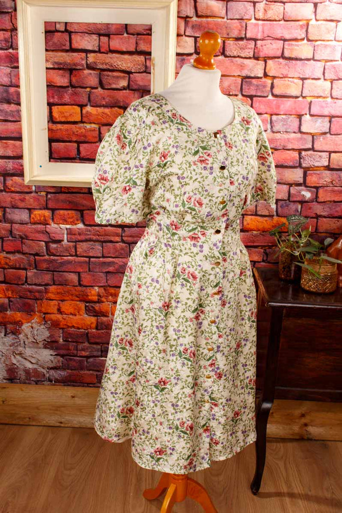 Boho Seidenkleid Millefleurs