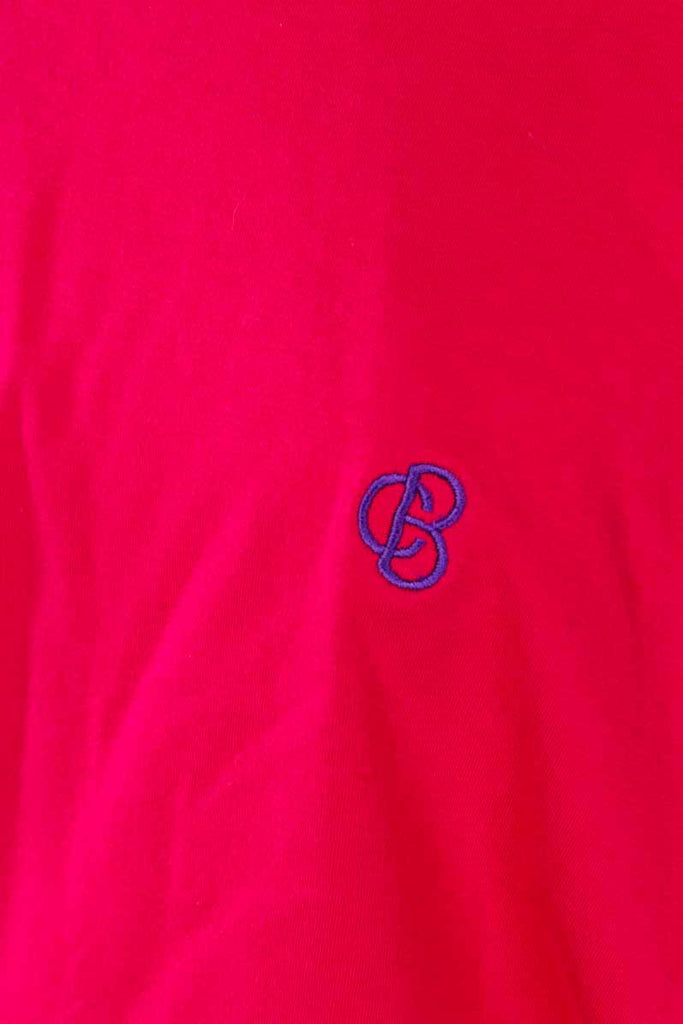 80s Fledermaus Shirtkleid pink