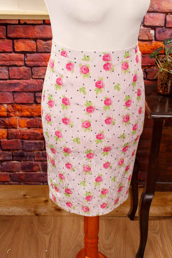 ESACADA Seidenrock rosa Rosen