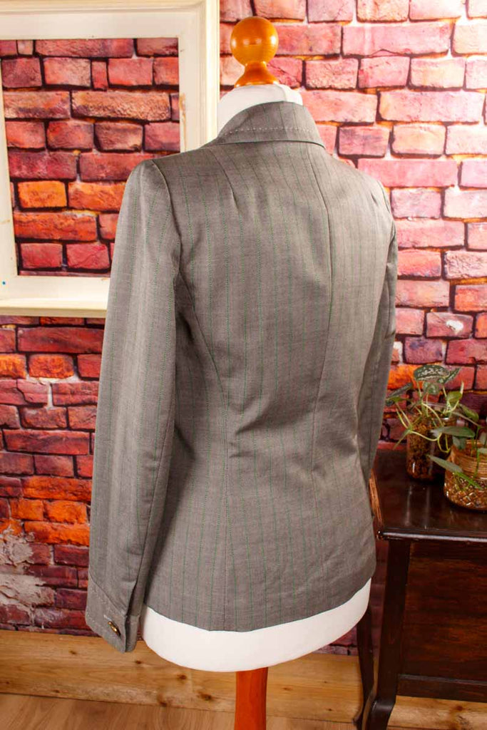 ESCADA Wolle-Seide Blazer grau