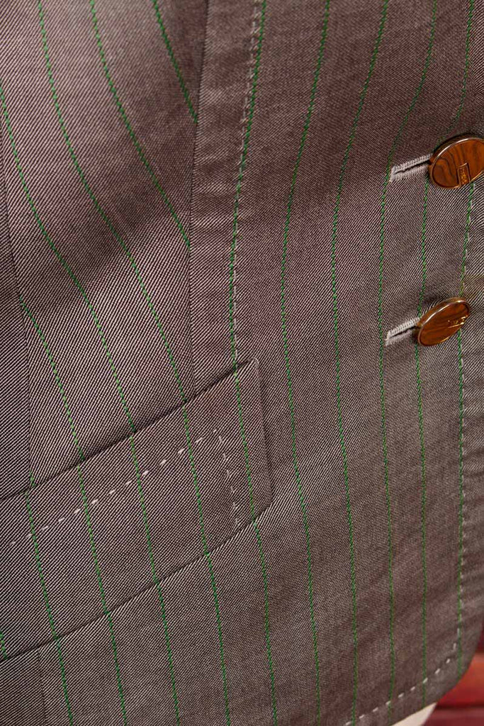 ESCADA Wolle-Seide Blazer grau