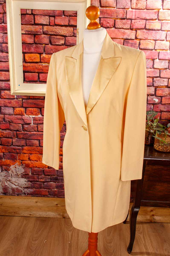 Langblazer vanille Wolle