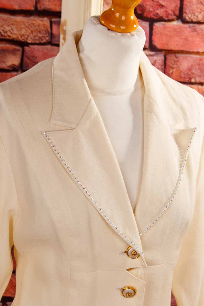 Vintage Wolle Blazer DANIEL DUVAL