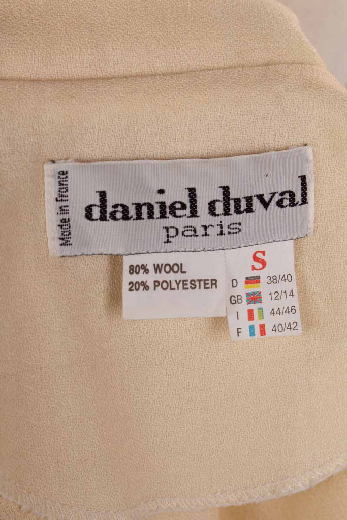 Vintage Wolle Blazer DANIEL DUVAL