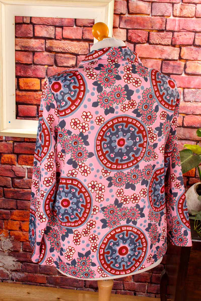 60s Disco Top Tunika rosa