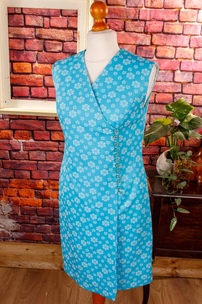 Rockabella Wickelkleid türkis