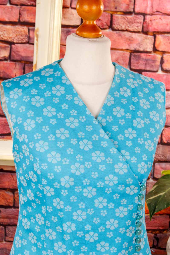 Rockabella Wickelkleid türkis