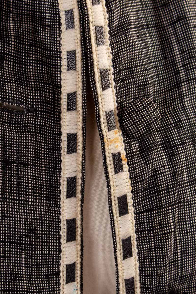 Vintage Kostüm grau meliert