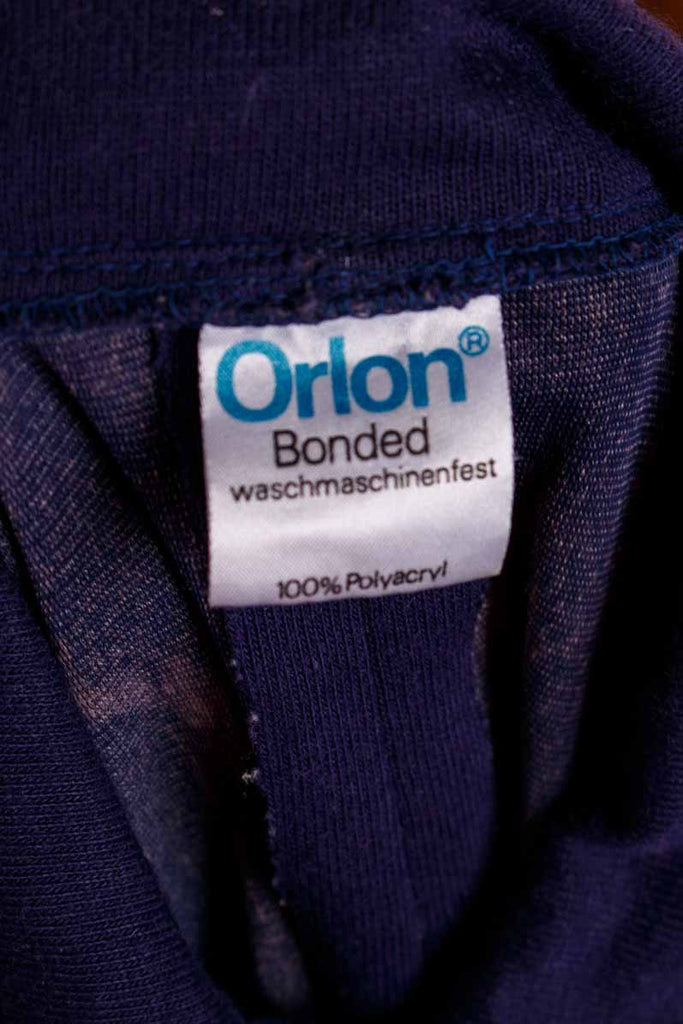 Disco Minikleid blau Blümchen