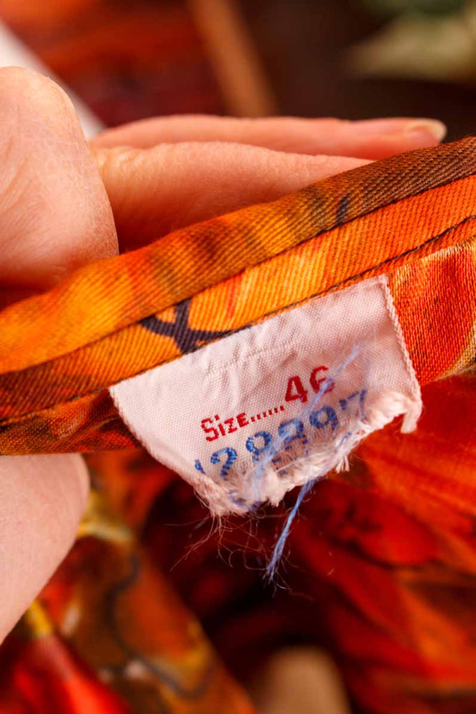 50er Jahre Jäckchen orange