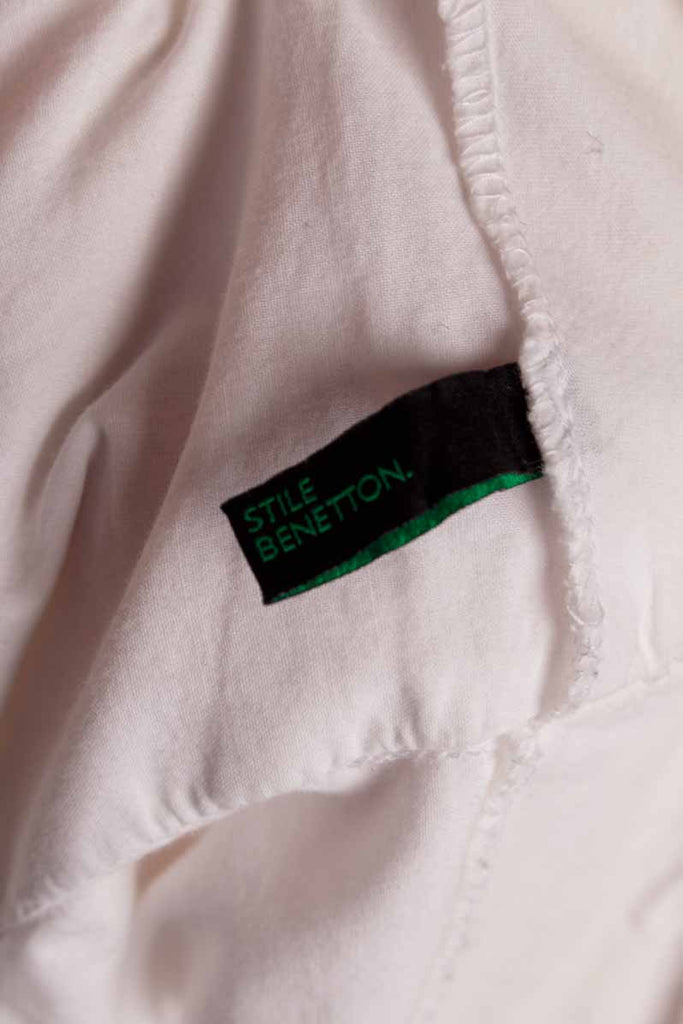 STILE BENETTON zarter Rock weiß