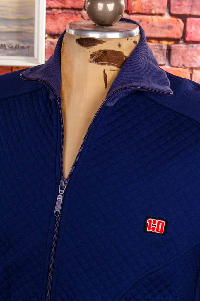 Vintage Trainingsjacke blau 1:0
