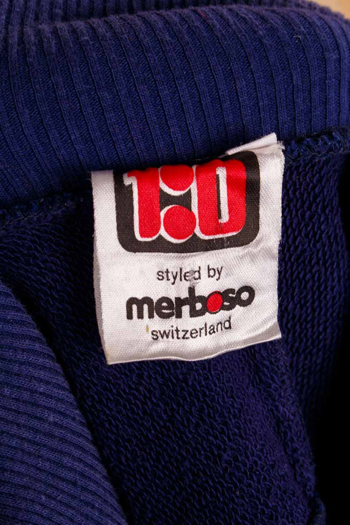 Vintage Trainingsjacke blau 1:0