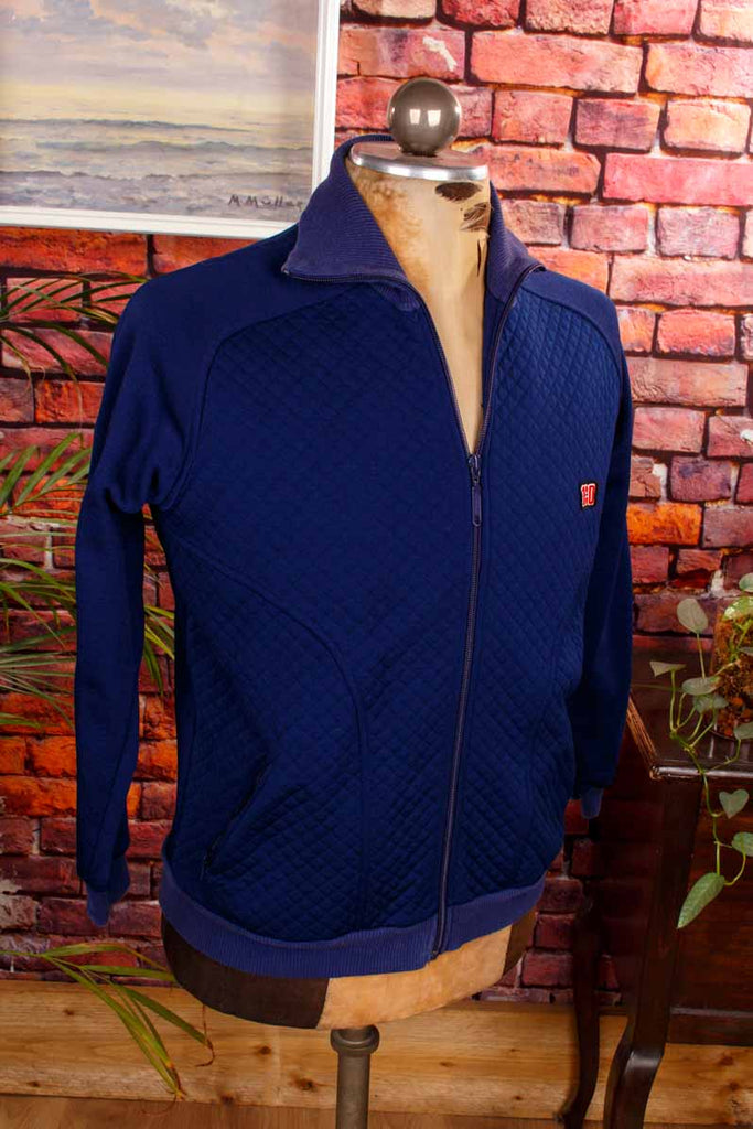 Vintage Trainingsjacke blau 1:0