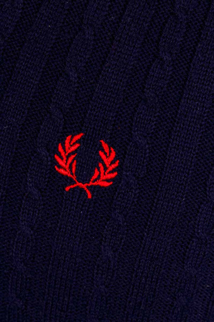 Fred Perry Pullunder blau