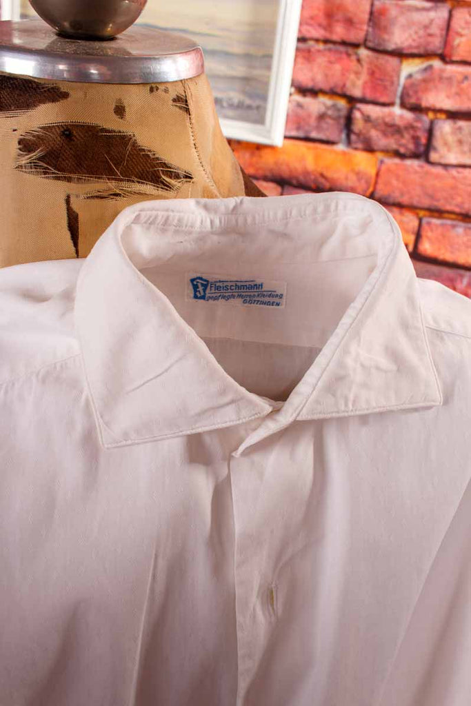 50er Jahre Hemd weiß