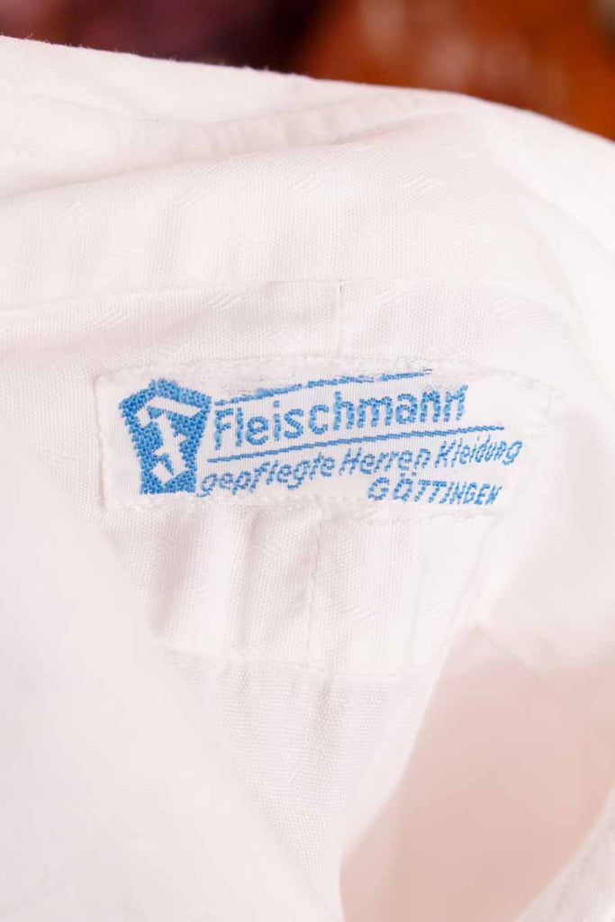 50er Jahre Hemd weiß