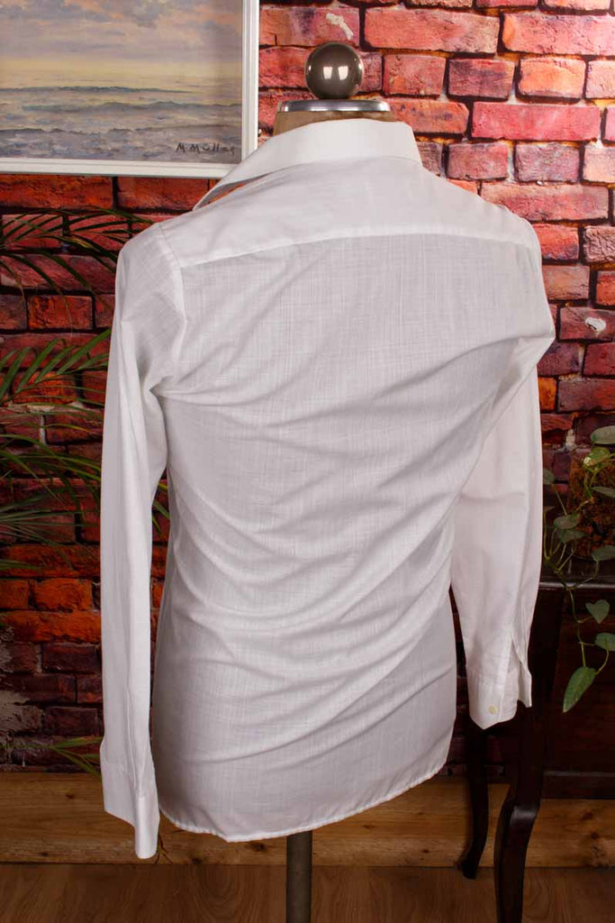 70s Disco Hemd weiß